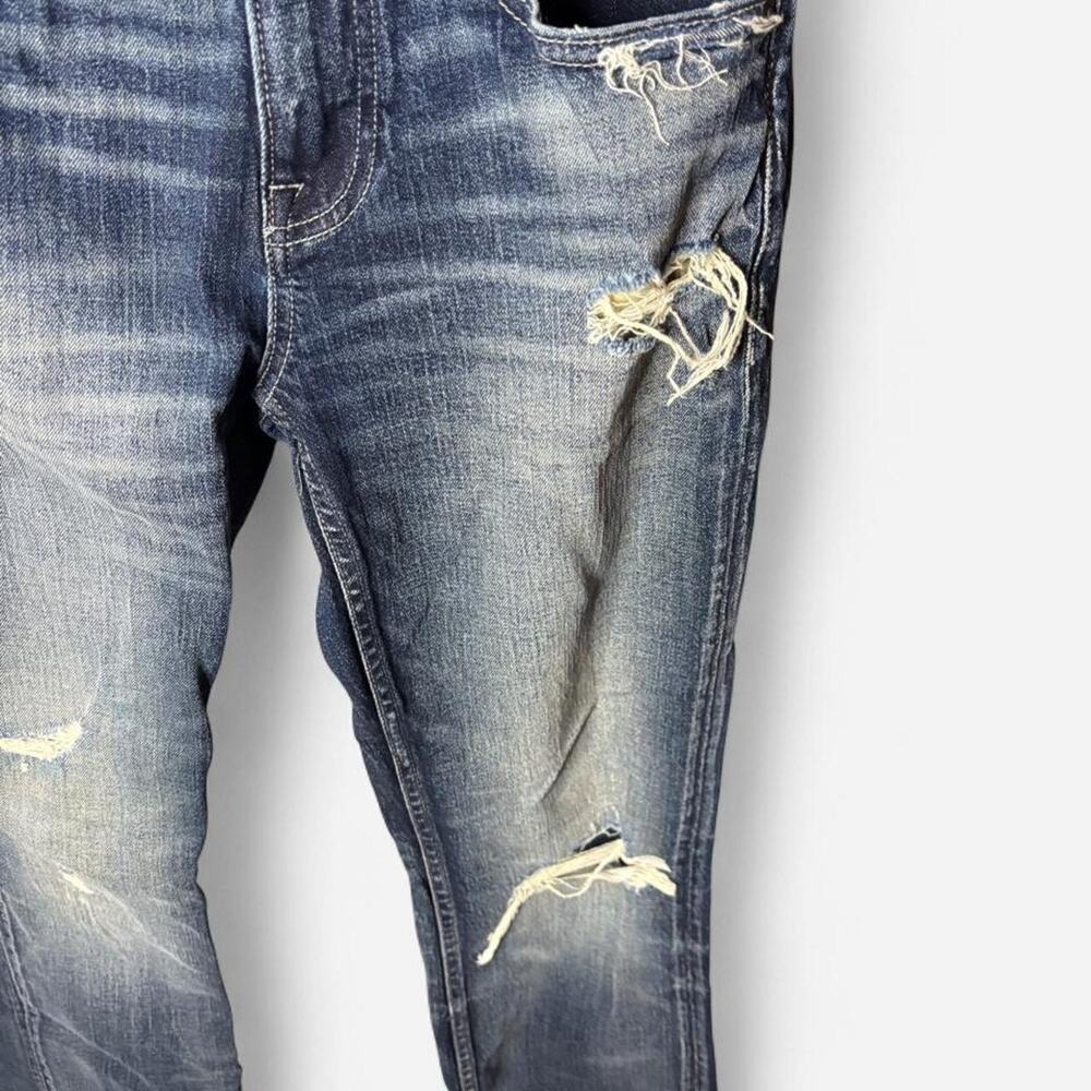 BKE Vintage Aiden Jeans Men’s 28x32 Distressed Light Wash Bootcut Y2K - Picture 2 of 8